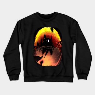 The Witch Haunted Castle Crewneck Sweatshirt